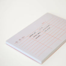 Load image into Gallery viewer, SMTWTFS List Notepad