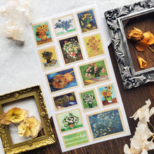 Load image into Gallery viewer, Van Gogh's Flowers Sticker Sheet