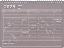 Load image into Gallery viewer, 2025 Notebook Calendar - Medium
