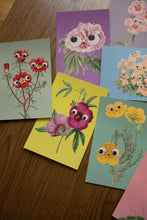 Load image into Gallery viewer, Googly Botany - assorted Postcards