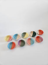 Load image into Gallery viewer, Half & Half Round Dishes (Extra Small)