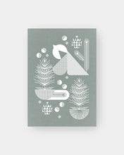 Load image into Gallery viewer, eco friendly holiday card sage green
