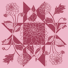 Load image into Gallery viewer, Dahlia Quilt Sticker