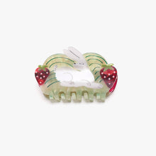 Load image into Gallery viewer, Strawberry Fields Rabbit Hair Claw