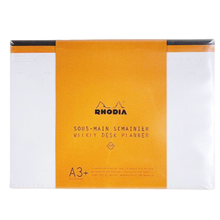 Load image into Gallery viewer, Rhodia Undated Weekly Desk Pad - Two Sizes