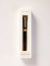 Load image into Gallery viewer, Black Fountain Pen