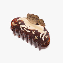 Load image into Gallery viewer, Wild At Heart White Horse Hair Clip