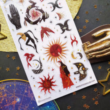 Load image into Gallery viewer, Cosmic Solstice Sticker Sheet