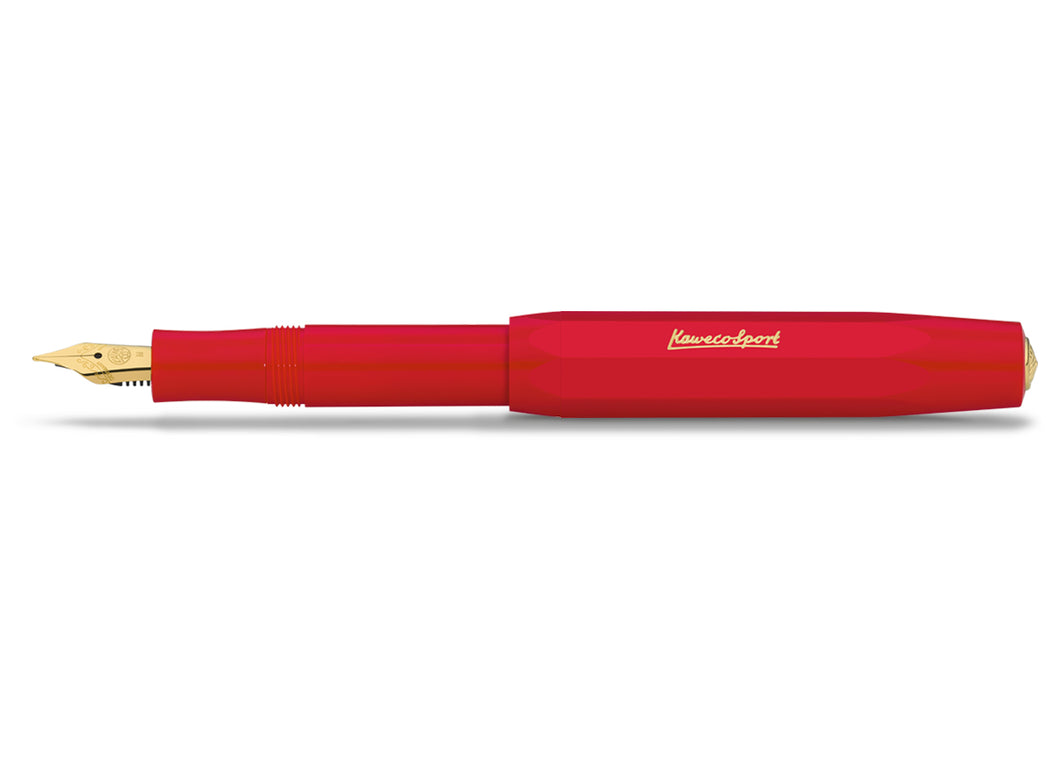 Classic Sport Fountain Pen - Red