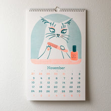 Load image into Gallery viewer, 2024 Risograph Calendar - Steppin&#39; Out

