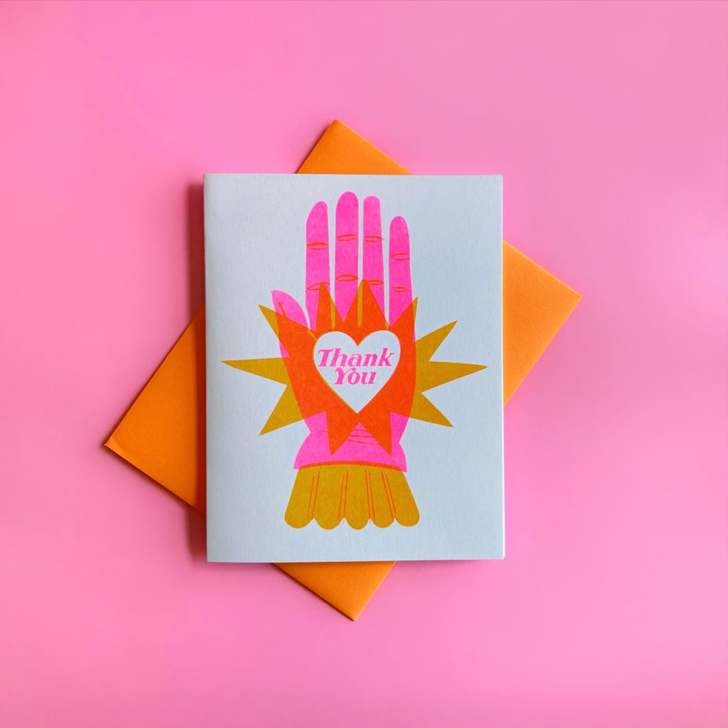 Helping Hand Thank You Card