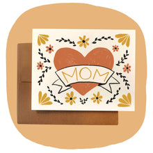 Load image into Gallery viewer, MOM ~ CLASSIC HEART Card