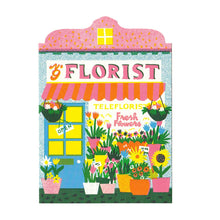 Load image into Gallery viewer, Florist Shop Die Cut Card
