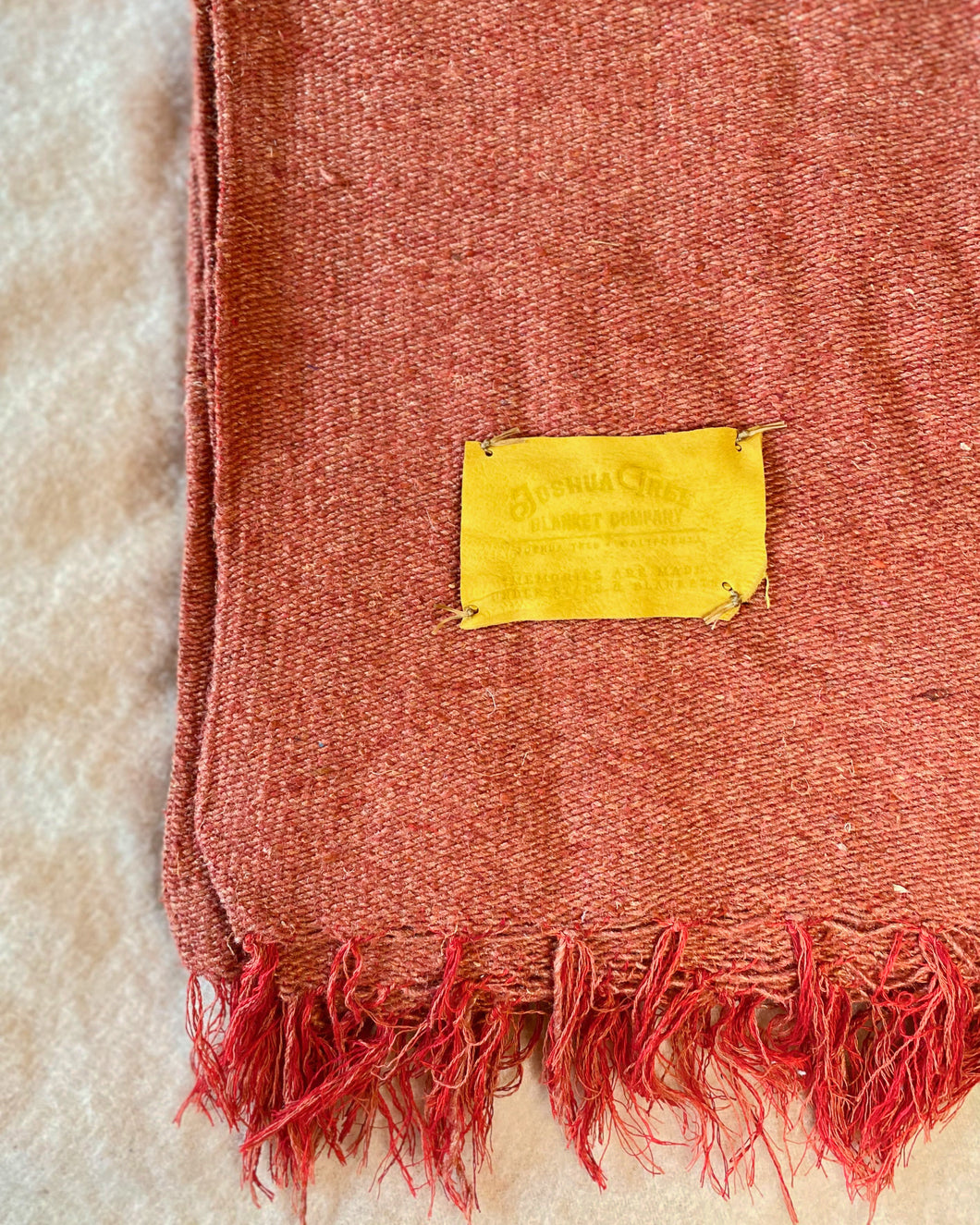 Handwoven Mexican blanket - Solid