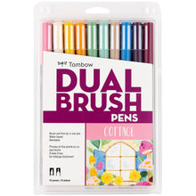 Load image into Gallery viewer, Dual Brush Pen Art Markers: Cottage - 10-Pack