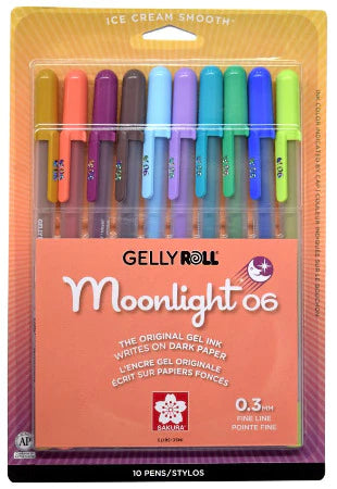 Gelly Roll Moonlight - pack of ten colors
