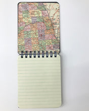 Load image into Gallery viewer, Missouri River handmade rescued notebook