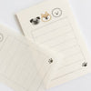 Mini letter set - Wan wan wan (three dogs)
