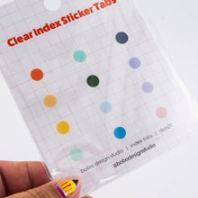 Load image into Gallery viewer, Planner Index Sticker Tabs - Dots 01

