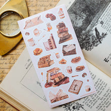 Load image into Gallery viewer, Bookish Brunch Sticker Sheet
