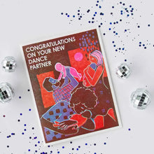 Load image into Gallery viewer, Congratulations On Your New Dance Partner (New Baby) Card
