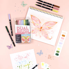 Load image into Gallery viewer, Dual Brush Pen Art Markers, Fairies, 10-Pack
