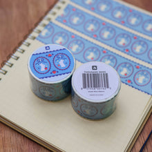 Load image into Gallery viewer, 30mm Washi Tape - Sweet Blue Ribbon
