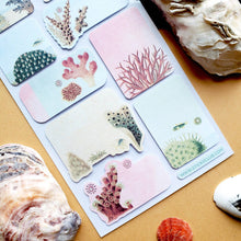 Load image into Gallery viewer, Coral Labels Sticker Sheet
