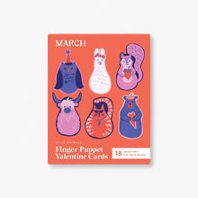 Load image into Gallery viewer, Finger Puppet Valentine Cards

