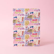 Load image into Gallery viewer, Garden Plots Pattern B6 Blank Notebook

