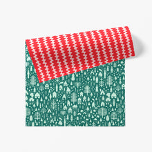 Load image into Gallery viewer, Winter Village Gift Wrap
