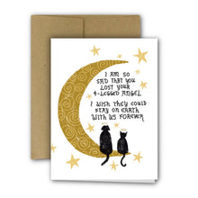 Load image into Gallery viewer, 4-LEGGED ANGEL Greeting Card
