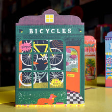 Load image into Gallery viewer, Bicycle Shop Die Cut Card
