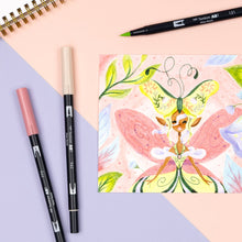 Load image into Gallery viewer, Dual Brush Pen Art Markers, Fairies, 10-Pack
