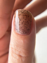 Load image into Gallery viewer, Black Pencil (graphite grit) Nail Polish

