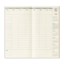 Load image into Gallery viewer, Traveler's Diary 2027 - Regular Size - Weekly Vertical
