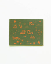 Load image into Gallery viewer, Happy Holidays Map Symbols Card
