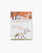 Load image into Gallery viewer, Foxes Season's Greeting Card
