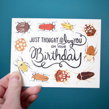 Load image into Gallery viewer, Bug Birthday Card

