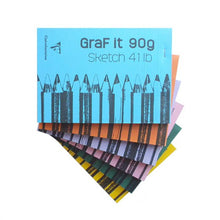 Load image into Gallery viewer, Clairefontaine Graf-It Sketchpads - A5
