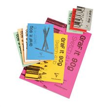 Load image into Gallery viewer, Clairefontaine Graf-It Sketchpads - A6
