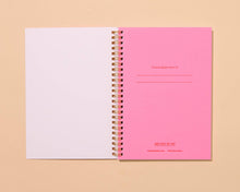 Load image into Gallery viewer, Quilt Floral Letterpress A5 Spiral Notebook
