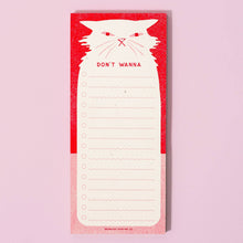 Load image into Gallery viewer, Don't Wanna - Risograph Notepad
