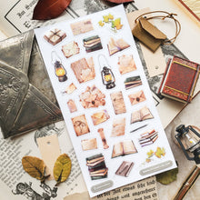 Load image into Gallery viewer, Letters by Lamplight Sticker Sheet
