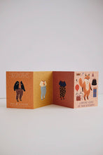 Load image into Gallery viewer, Fox Paper Doll Birthday Card
