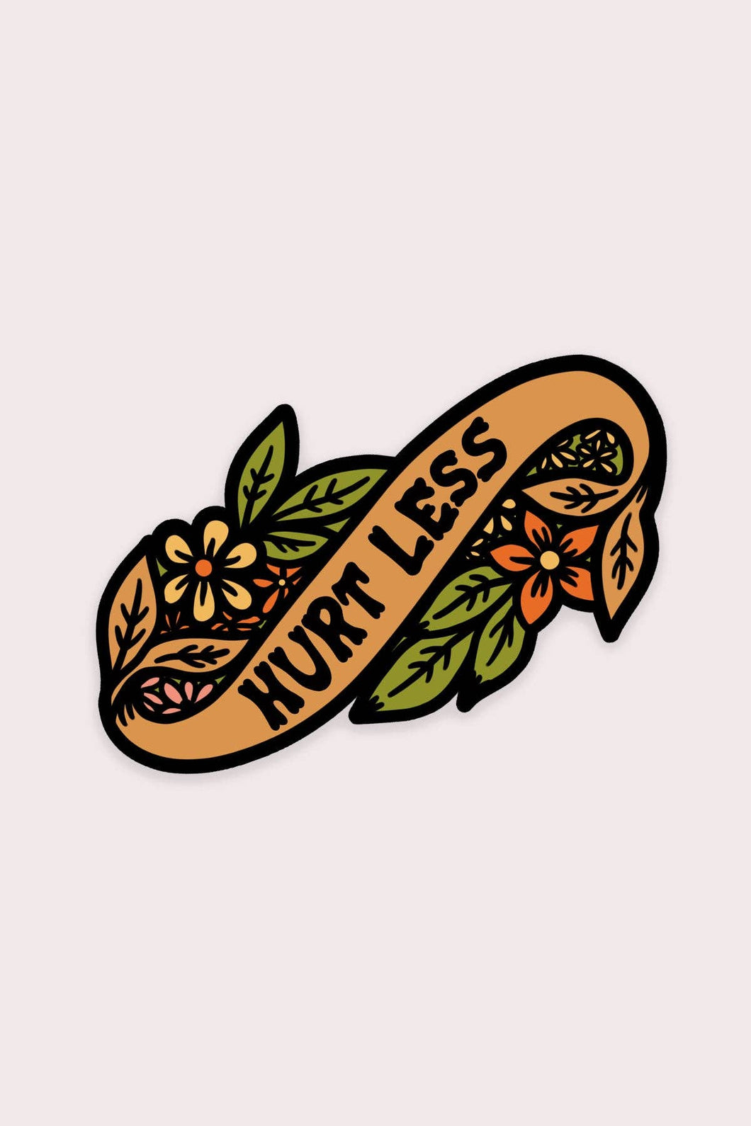 Hurt Less Julien Baker Vinyl Sticker