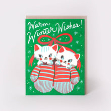 Load image into Gallery viewer, Kitten Mittens Holiday Card by Hello!Lucky

