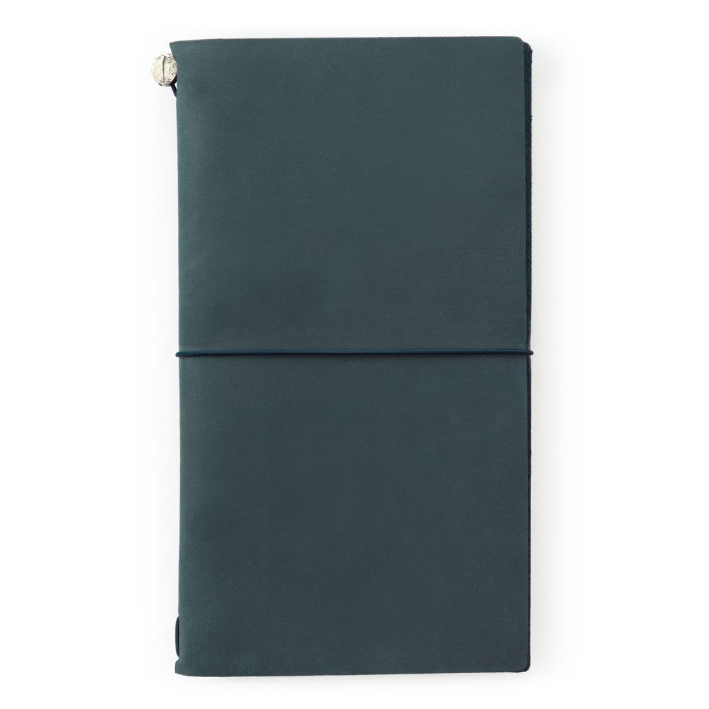 Traveler's Notebook Starter Kit - Regular Size - Blue Leather