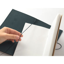 Load image into Gallery viewer, Traveler&#39;s Notebook Starter Kit - Regular Size - Blue Leather
