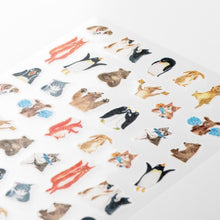 Load image into Gallery viewer, Stickers for diary - animal feelings
